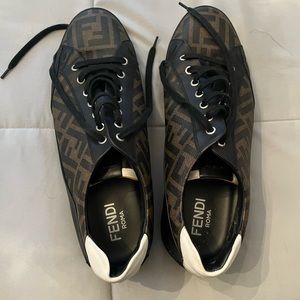Fendi Zucca sneakers.